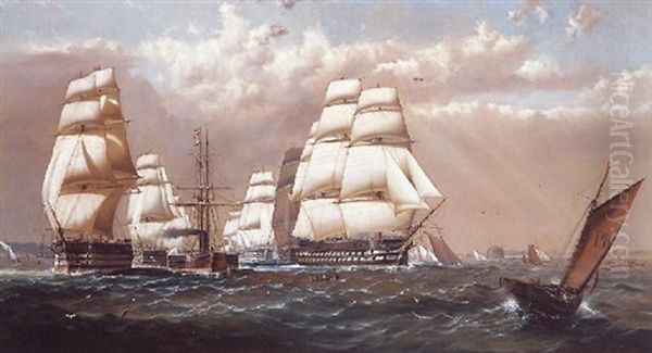 The Departure Of The Fleet - view 1