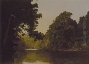Figure By A Riverbank, Franklin River Figure By A Riverbank, Franklin River