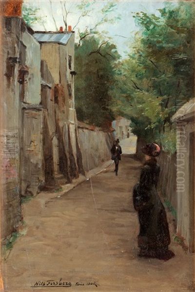 Flanorer, Rue Gabrielle, Montmartre - view 1