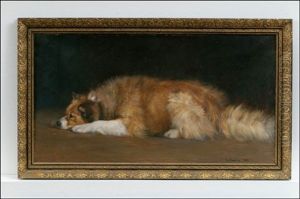 Lepaava Koira - Vilande Hund by Anna Forselles-Schybergson
