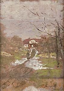 Varvinter, Sickla by Victor Forssell