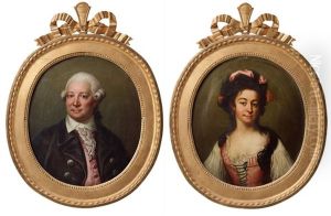 Johan Alstromer (1742-1786) & His Wife Hedvig Chatarina Danckwart-lilliestrom (1762-1837) by Jonas Forsslund