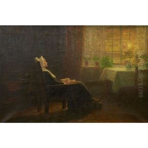 Dutch Woman Reading by John Wycliffe Lewis Forster