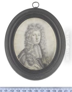 A Gentleman Of The De Wend Family, Wearing Full-bottomed Powdered Wig, Lace Jabot And Robes by Thomas Forster