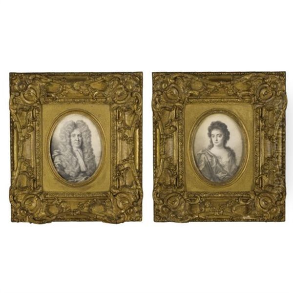 Portrait Of A Gentleman (+ Portrait Of A Lady; 2 Works) - view 1