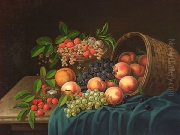 Ornate Still Life With Summer Fruits - view 1