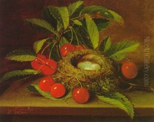 Still Life With Cherries And A Bird's Nest Still Life With Cherries And A Bird's Nest