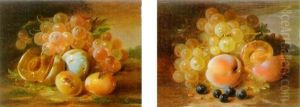 Grapes And Plums by George Forster