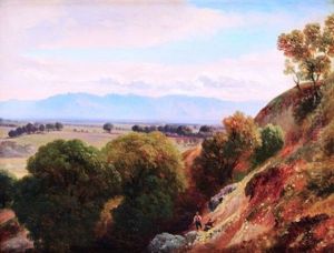 La Plaine Pres De Civitella En Italie