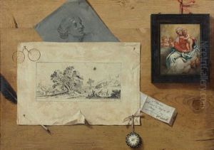 Trompe L'oeil Du Marquis De Mauny by Antoine Fort-Bras