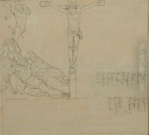 La Crocifissione by Gaetano Forte