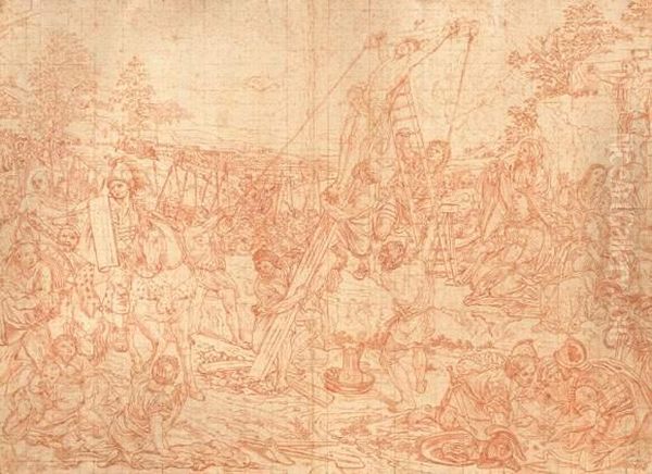 La Crucifixion, D'apres Le Brun - view 1