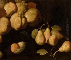 Nature Morte Aux Poires Et Aux Coings