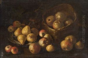 Nature Morte Aux Pommes, Poires Et Raisins