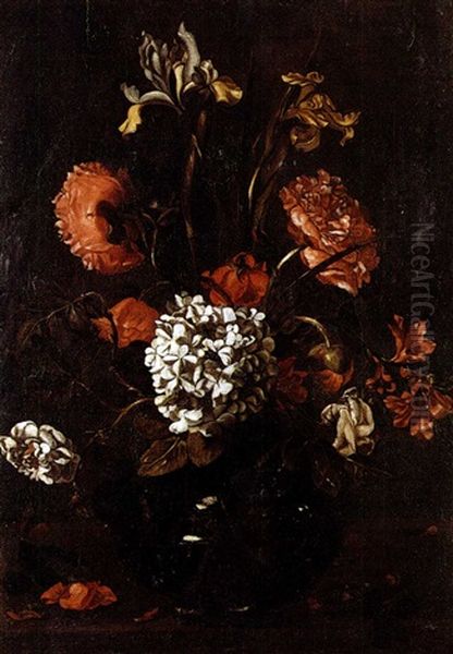 Fiori In Vaso Di Cristallo - view 1