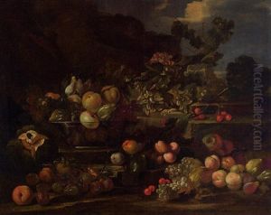 Stilleven Met Fruit En Vruchten