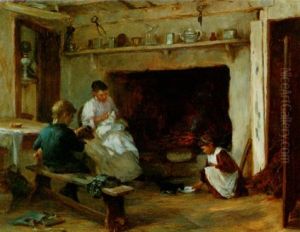 By The Fireside by William Banks Fortescue