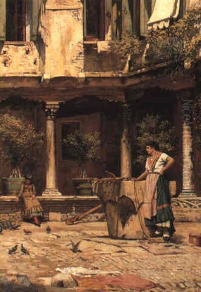 The Courtyard Of St. Gregorio, Venice - view 1