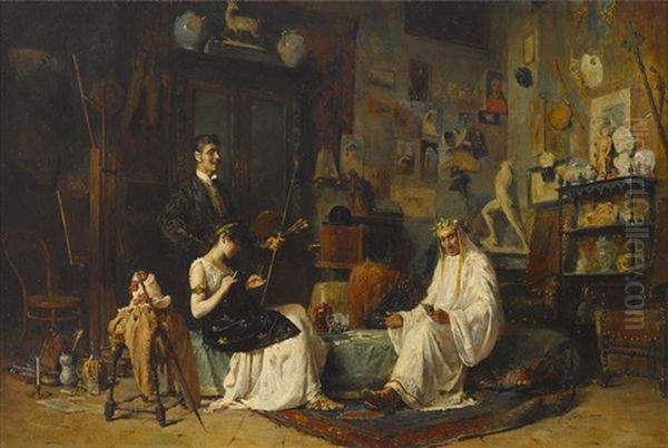 In The Artist's Studio - view 1