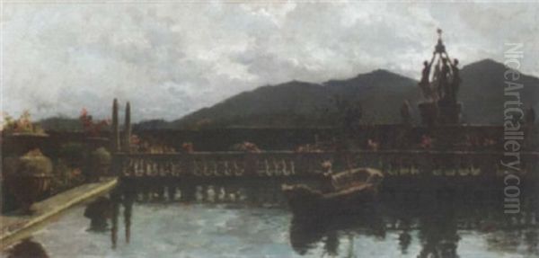 A Pompeian Garden - view 1