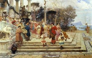 Celebrazione Della Primavera by Ettore Forti