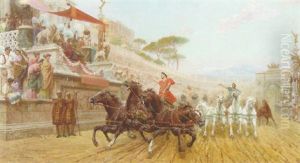 Chariot Races by Ettore Forti