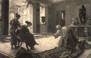 Loggetto Pompeaino, 'il Venditore Di Tappeti'