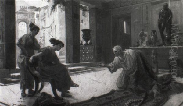 The Pompeiian Rug Merchant - view 1