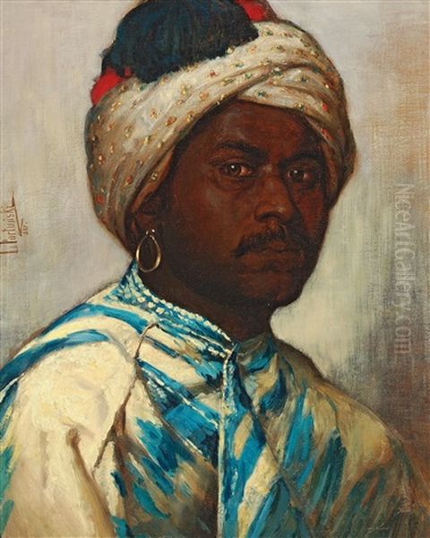An Oriental Man With Turban - view 1