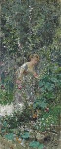 In The Garden, Granada by Mariano Jose Maria Bernardo Fortuny y Carbo