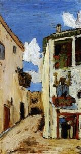 Ruelle A Tolede by Mariano Jose Maria Bernardo Fortuny y Carbo