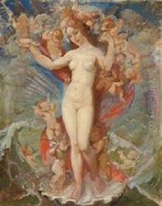Venus Rising From The Sea by Carl Forup