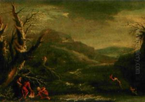 Paysage Hivernal by Francesco Foschi