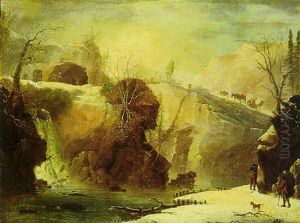 Paesaggio Nevoso by Francesco Foschi