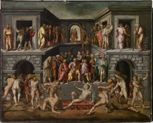Le Martyre De Saint Laurent by Pier Francesco Di Jacopo Foschi