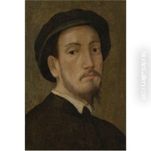 Portrait Of A Man by Pier Francesco Di Jacopo Foschi