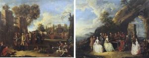 Carlo Iii Di Borbone E Il Suo Seguito A Posillipo Per Un Concertino Sul Mare by Michele Foschini