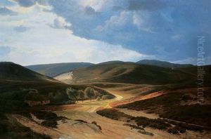 Untitled - Road Through The Hills by Harald Frederick Foss
