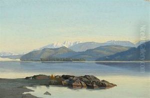 A Inlet Scene, Presumeably From Greenland