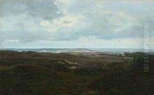 Coastal Scenery At Svinklov, July 1919 by Harald Frederick Foss