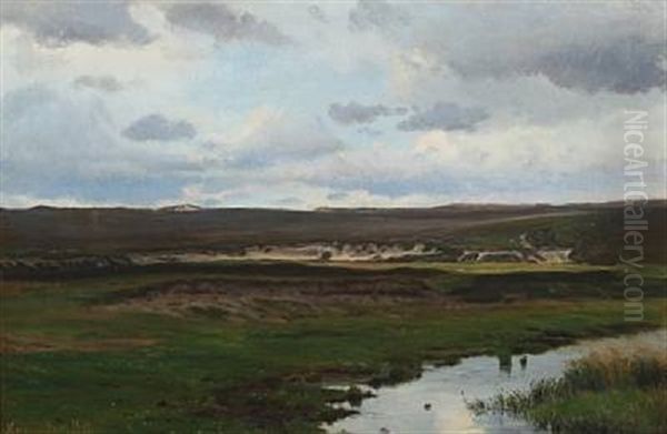Landscape With A Stream - view 1