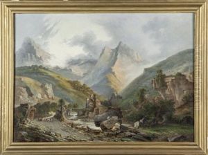 Il Monte Forato by Agostino Fossati