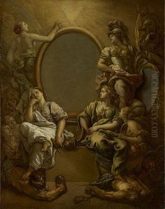 Circus Performers by Charles de La Fosse