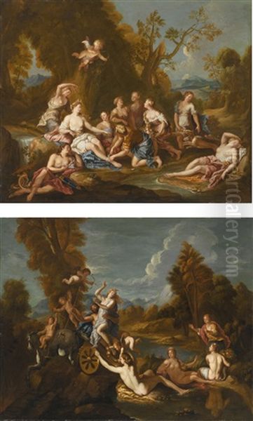 The Rest Of Diana; The Abduction Of Proserpine: A Pair - view 1