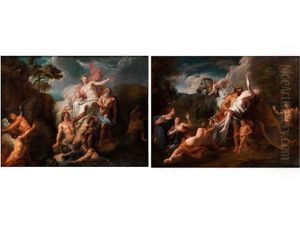 Venus Und Pluto (+ Raub Der Proserpina; Pair) by Charles de La Fosse