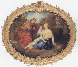 Vertumne Et Pomone by Charles de La Fosse