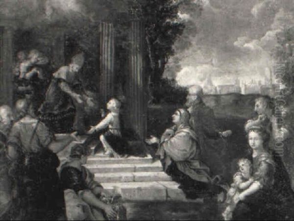 La Presentation De La Vierge Au Temple - view 1