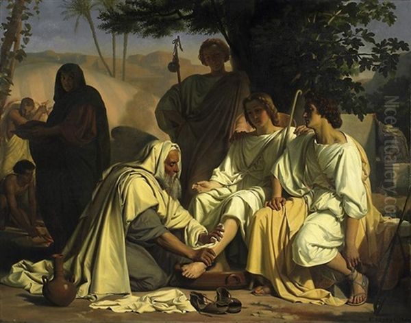 Abraham Und Die Drei Engel - view 1