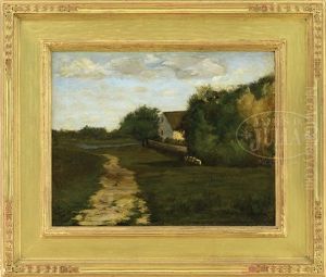 Homestead Near A Country Lane