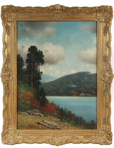 Drifting Clouds, Howards Lake, Maine - view 1